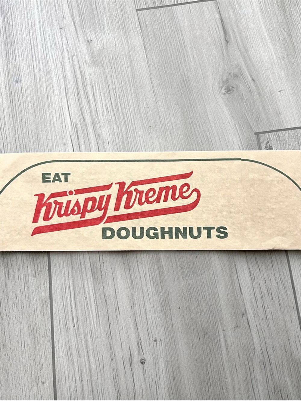 Krispy Kreme Doughnuts Paper Hat